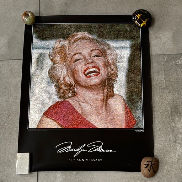 NEW Marilyn Monroe 50th Anniversary Poster - Picture 1 of 7